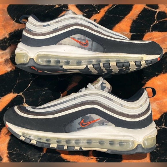 Nike Air Max 97 'White Black Women Size 7.5 Men Size 6 - Picture 7 of 10